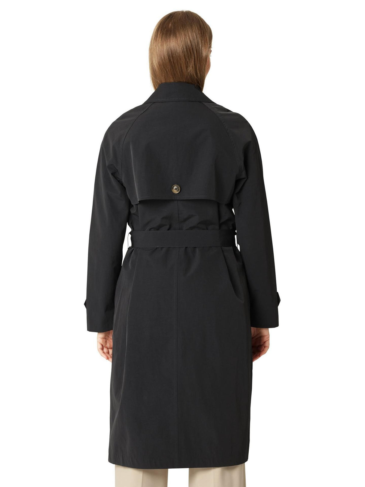 Ilse Jacobsen Hornbæk Rain Vision 03 Womens Trench Coat - Size 8 - Navy