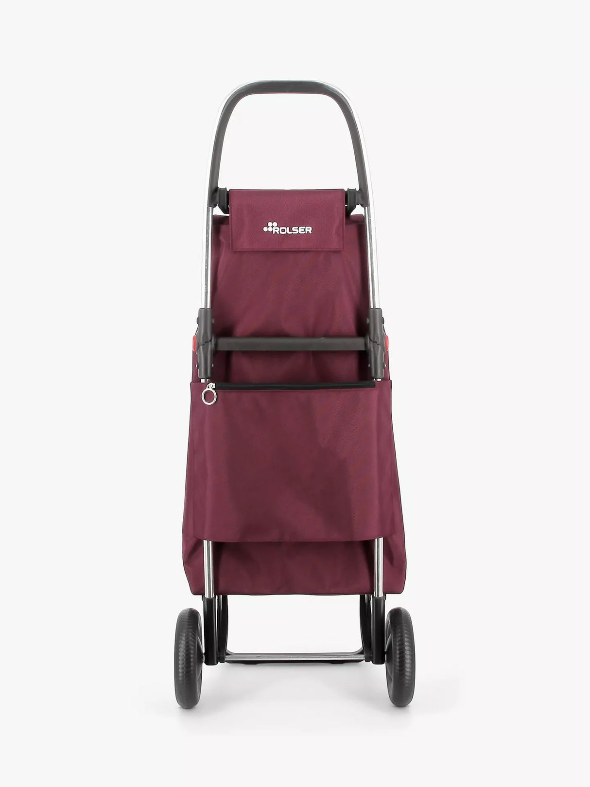 ROLSER I-Max Urban MF 2 Wheel 43L Foldable Shopping Trolley - Bordeaux