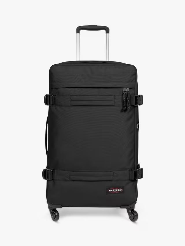 Eastpak Transit'R 4-Wheel 83cm Soft Shell Extra Large Suitcase - Black