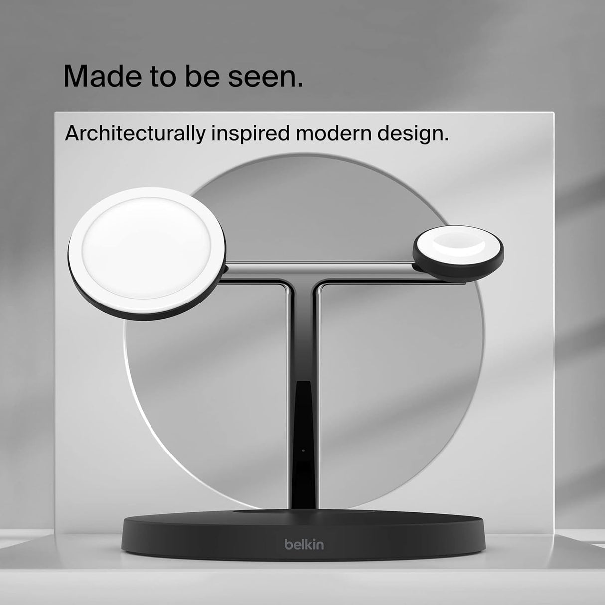 Belkin BoostCharge Pro MagSafe 3-in-1 Wireless Charging Station 15W - Black