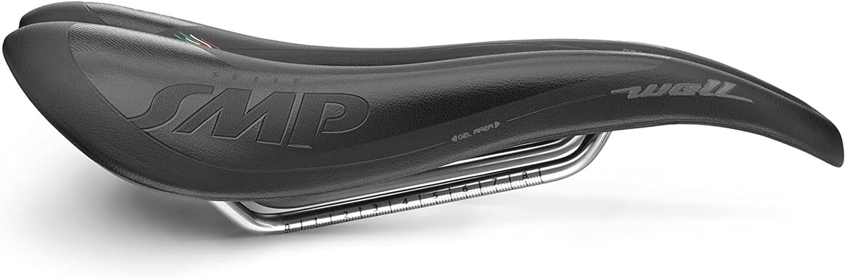 Selle SMP Well Gel Unisex Bicycle Saddle 280 x 144mm - Black