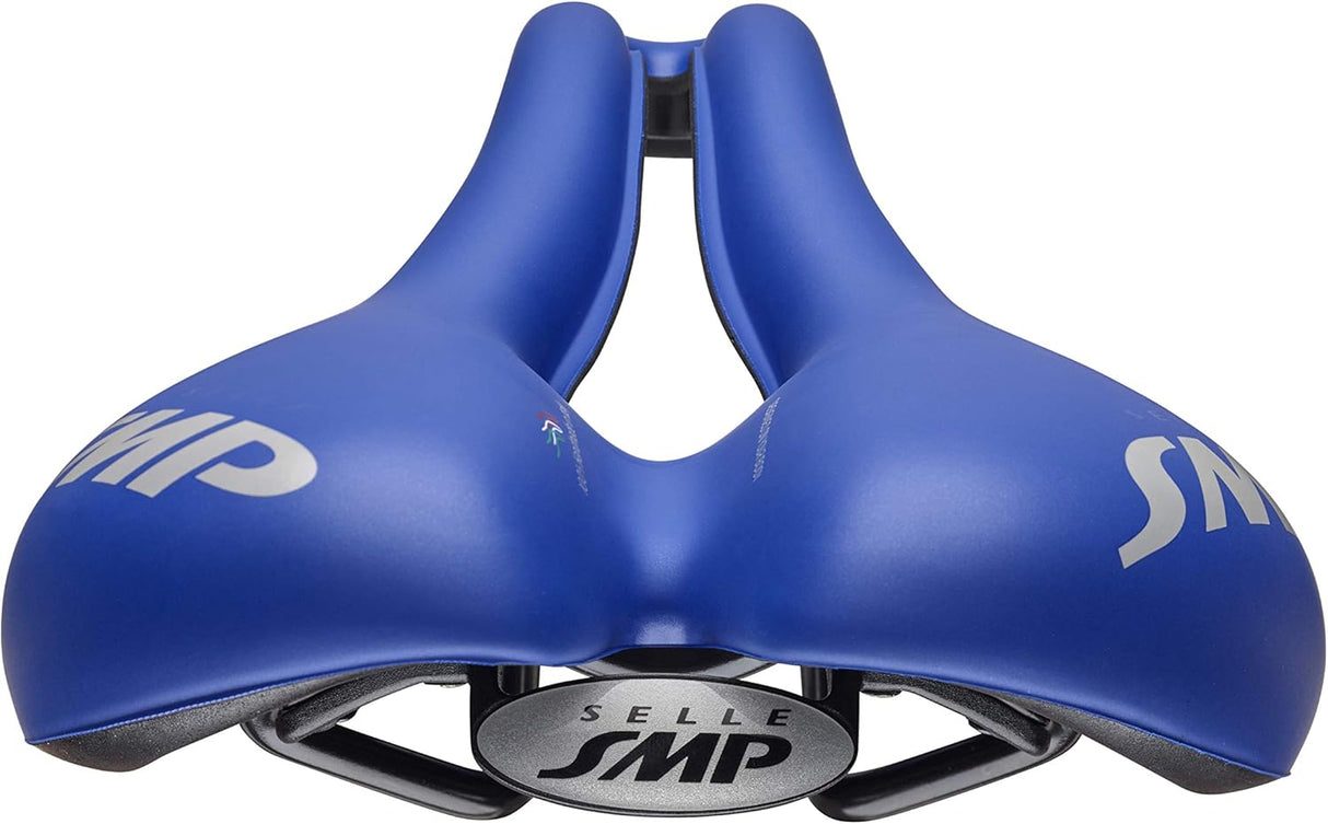 Selle SMP TRK Ergonomic Design Saddle Large - Matt Blue - Kazoop