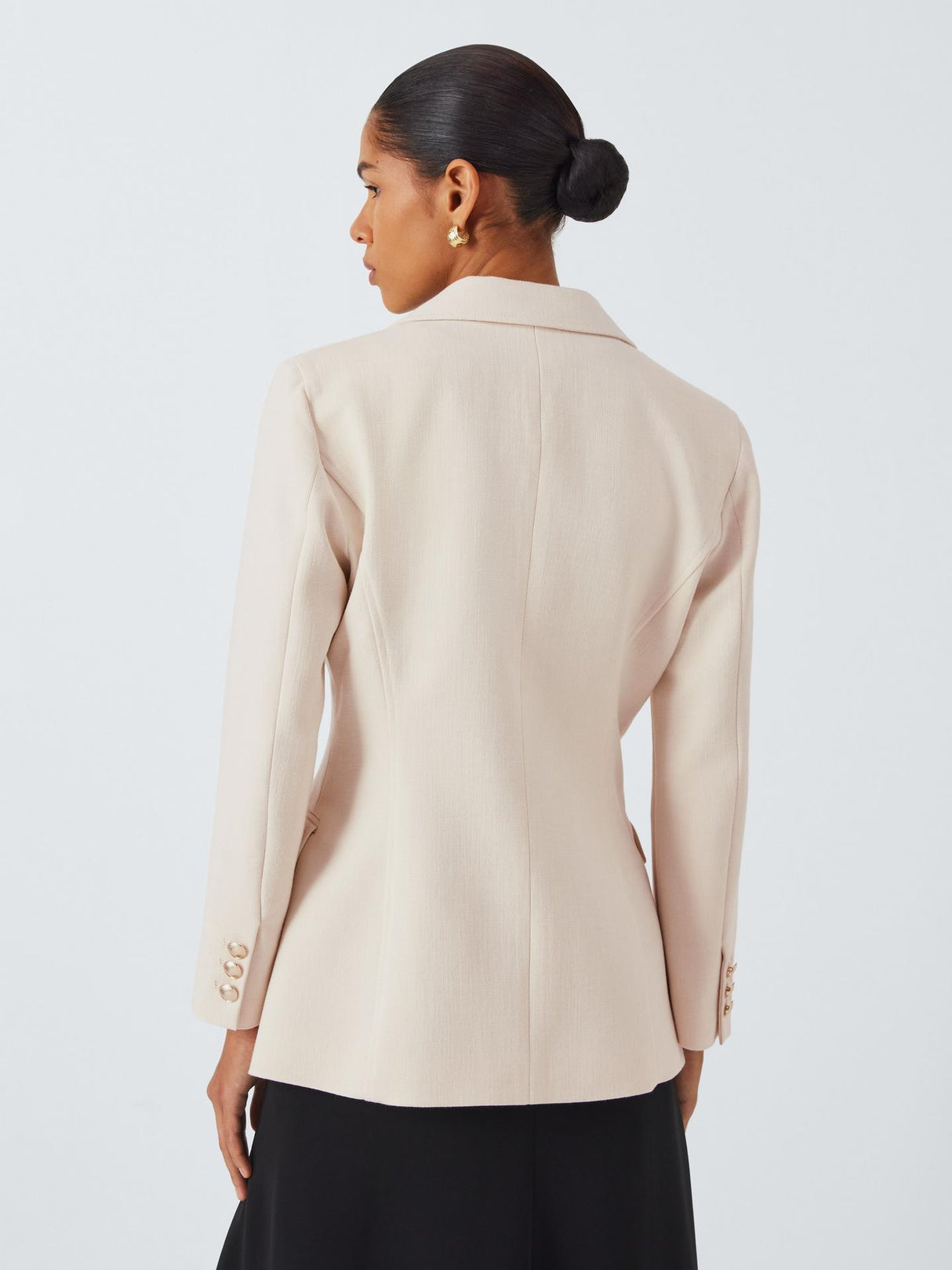 Marella Sacca Womens Regular Tailored V-Neck Lined Blazer White - Size 12