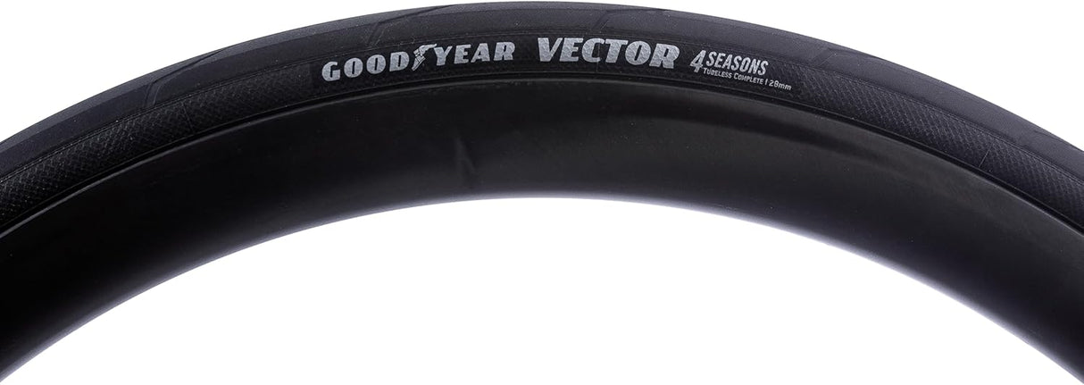 Goodyear Vector Four Seasons Tubeless Bike Tyre 700x32c 32-622 - Black