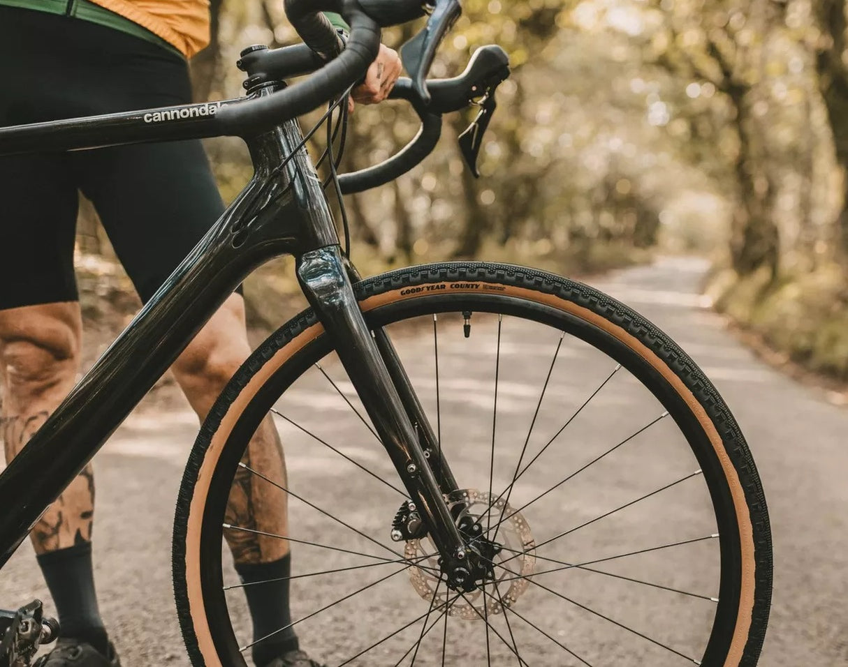 Goodyear County Ultimate Folding Tubeless Complete Bicycle Tyre 700x35c Tan