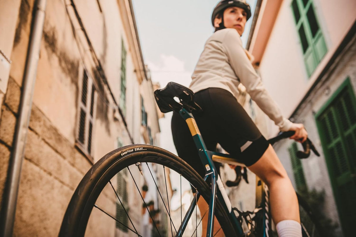 Goodyear Eagle Tubeless Folding Road Bike Tyre 700x28c 28-622 - Tanwall