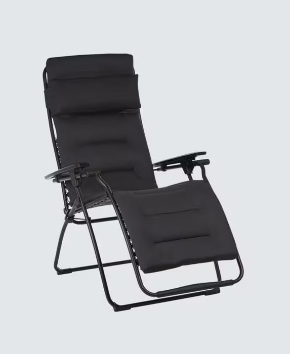 Lafuma Air Comfort Futura Garden Foldable Reclining Sun Lounger - Acier