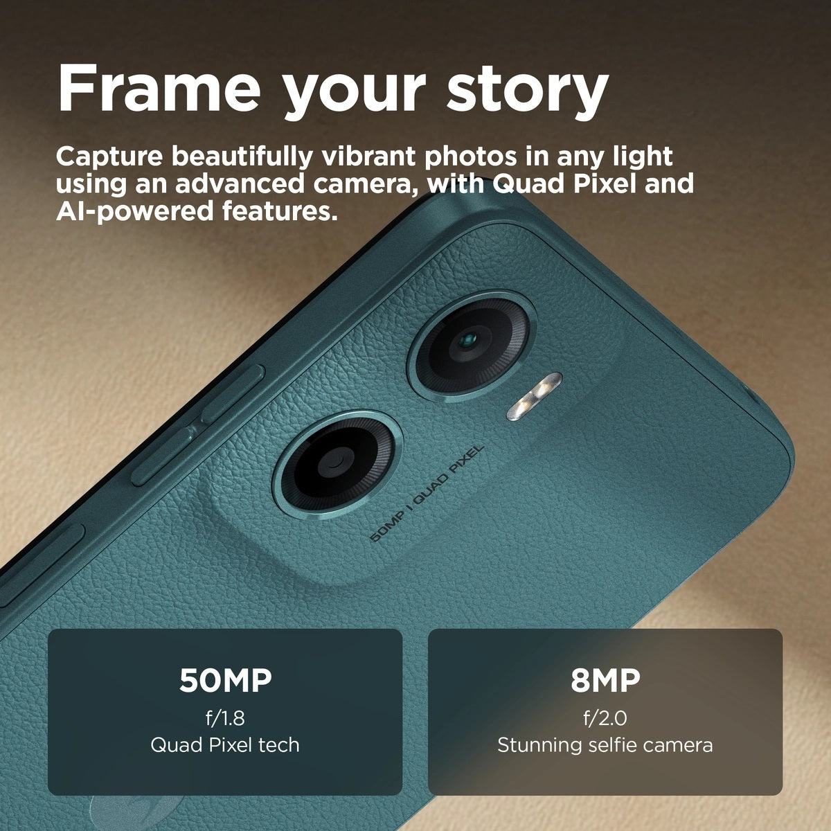 Motorola Moto G05 4G 6.7'' Smartphone 64GB Unlocked Dual-SIM - Forest Green