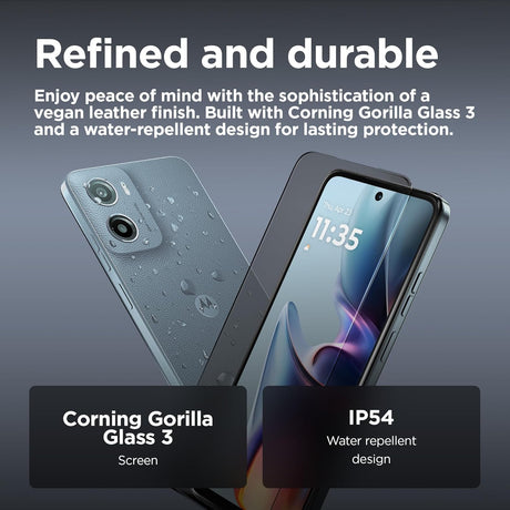 Motorola E15 4G 6.67'' Smartphone 2GB + 64GB Unlocked Dual-SIM - Misty Blue