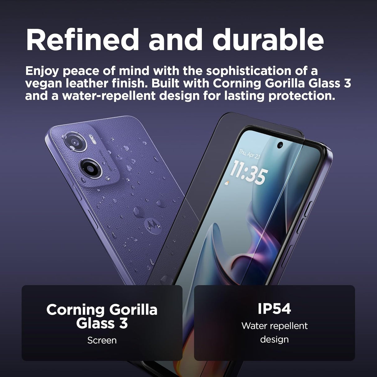 Motorola E15 4G 6.67'' Smartphone 2GB RAM 64GB Unlocked SIM-Free - Lavender