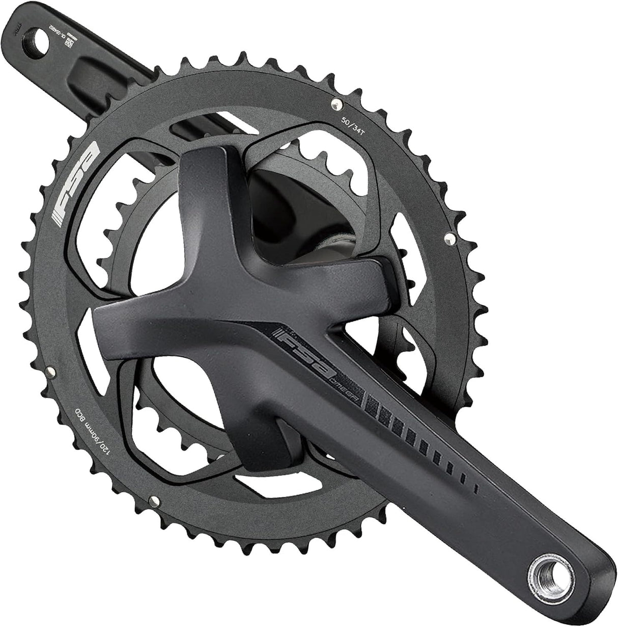Shimano FSA Omega Adventure Crankset Double Road/Gravel 10/11-Speed 34-50T