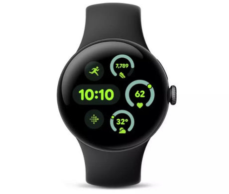 Google Pixel Watch 3 45mm Heart Rate Tracker Smartwatch - Obsidian Black