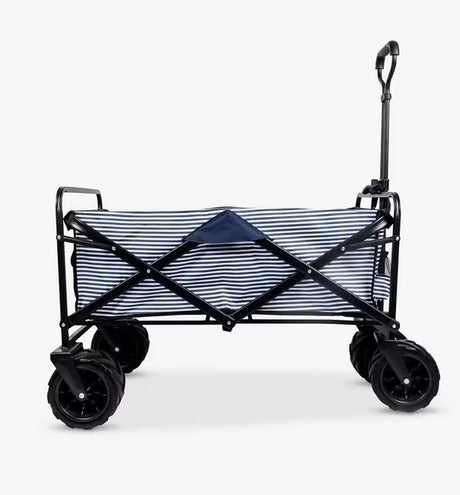 Navigate 3 River Extra Large Foldaway Beach/Festival Wagon Trolley - Navy