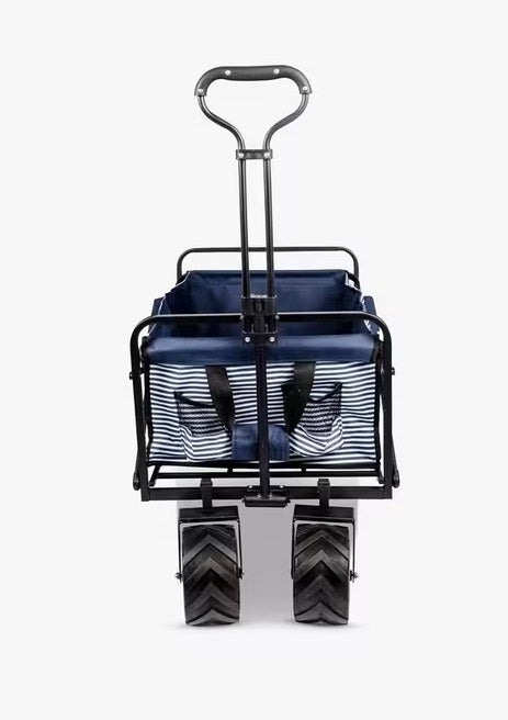 Navigate 3 River Extra Large Foldaway Beach/Festival Wagon Trolley - Navy