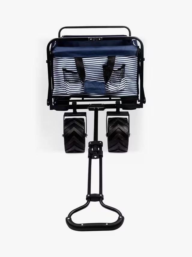 Navigate 3 River Extra Large Foldaway Beach/Festival Wagon Trolley - Navy