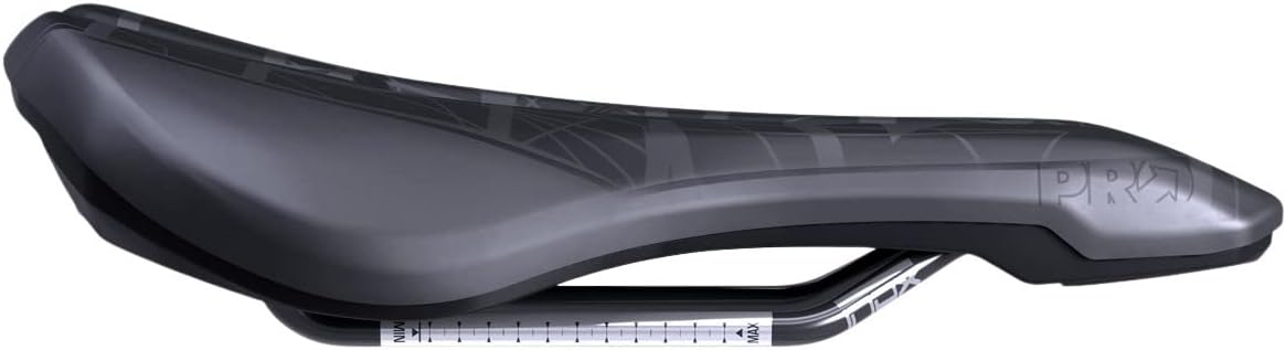 PRO MSU 1.3 E-MTB Saddle Short Fit Carbon Reinforced Base PU Cover 152mm Blk