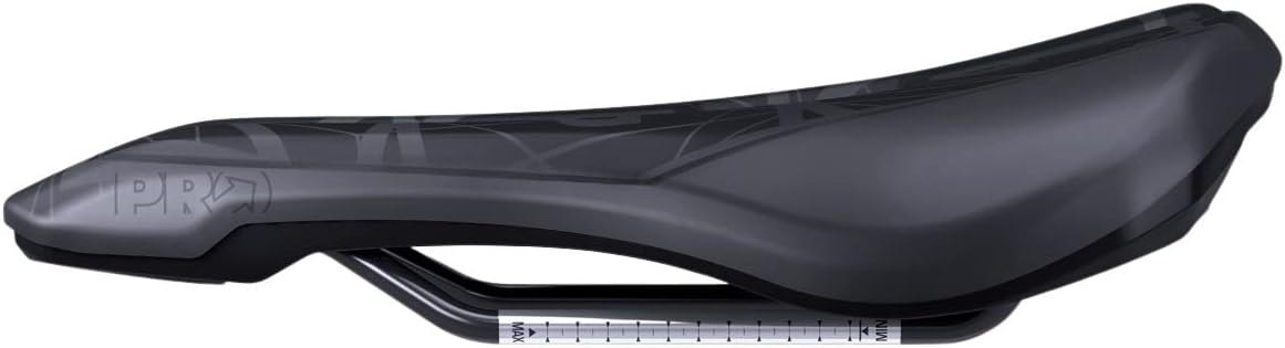 PRO MSU 1.3 E-MTB Saddle Short Fit Carbon Reinforced Base PU Cover 152mm Blk