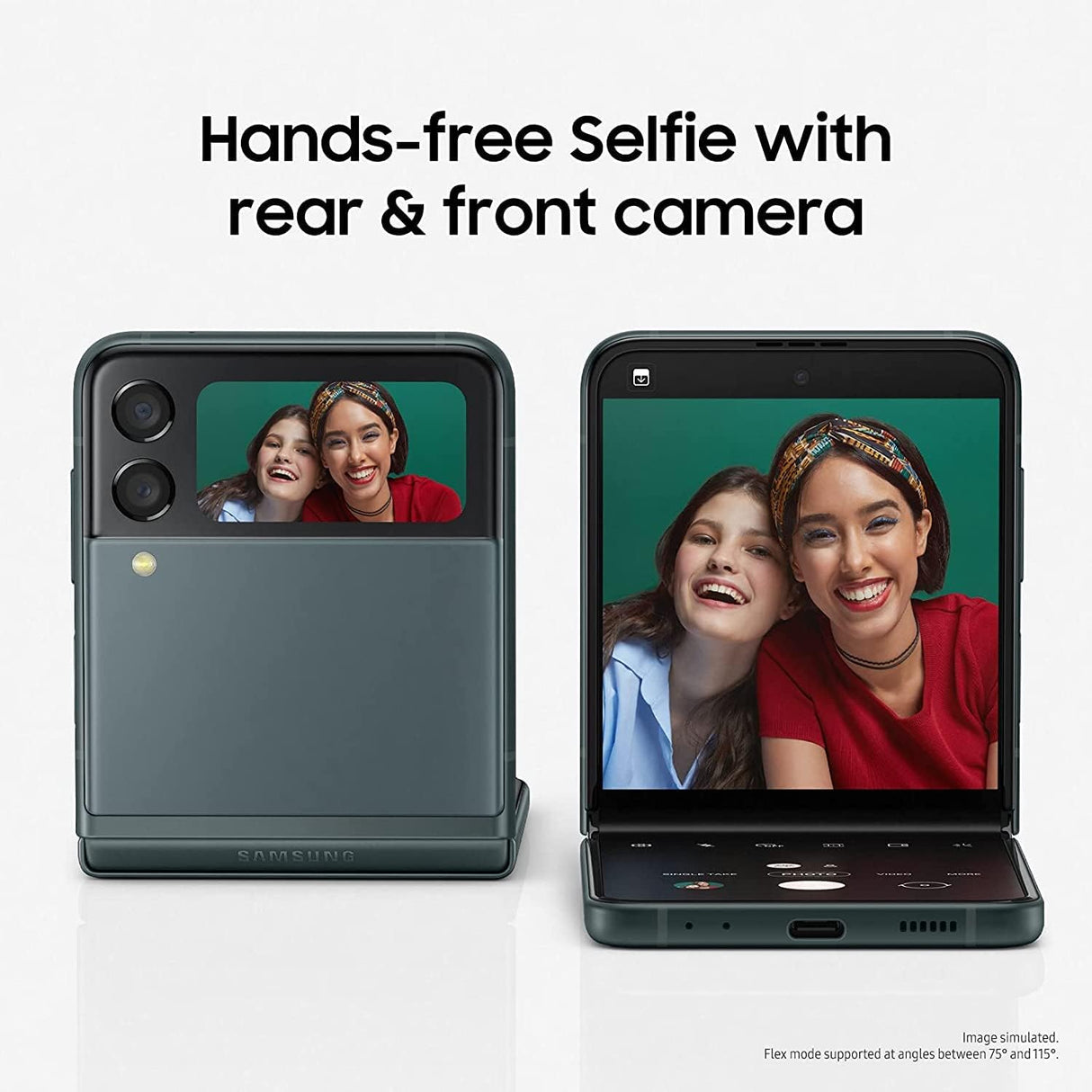 Samsung Galaxy Z Flip3 5G Folding Smartphone Unlocked SimFree 256GB Lavender