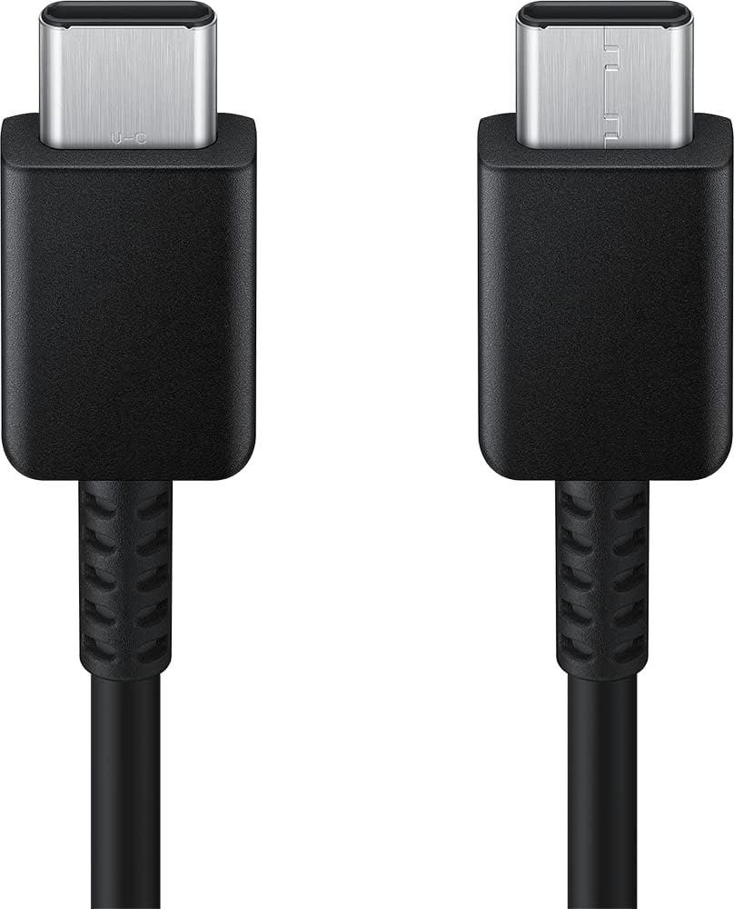 Samsung Genuine EP-DX310JBEGEU USB-C to USB-C Fast Charging Cable 1.8m Black
