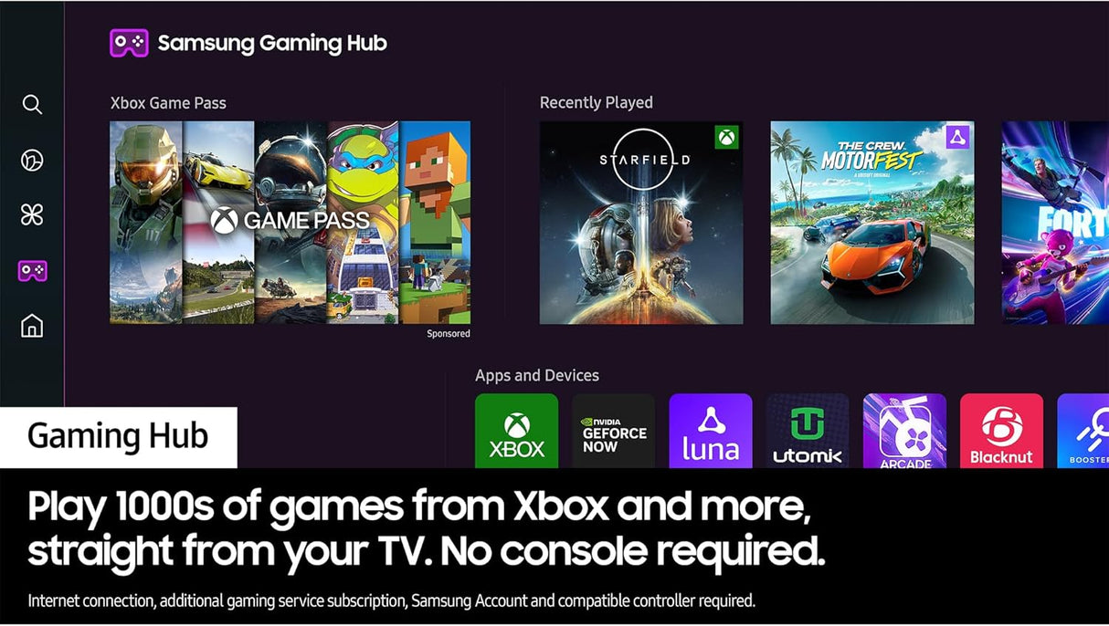 Samsung QE55QN85D 2024 Neo QLED HDR 4K Ultra HD 55'' Smart AI TV with TVPlus