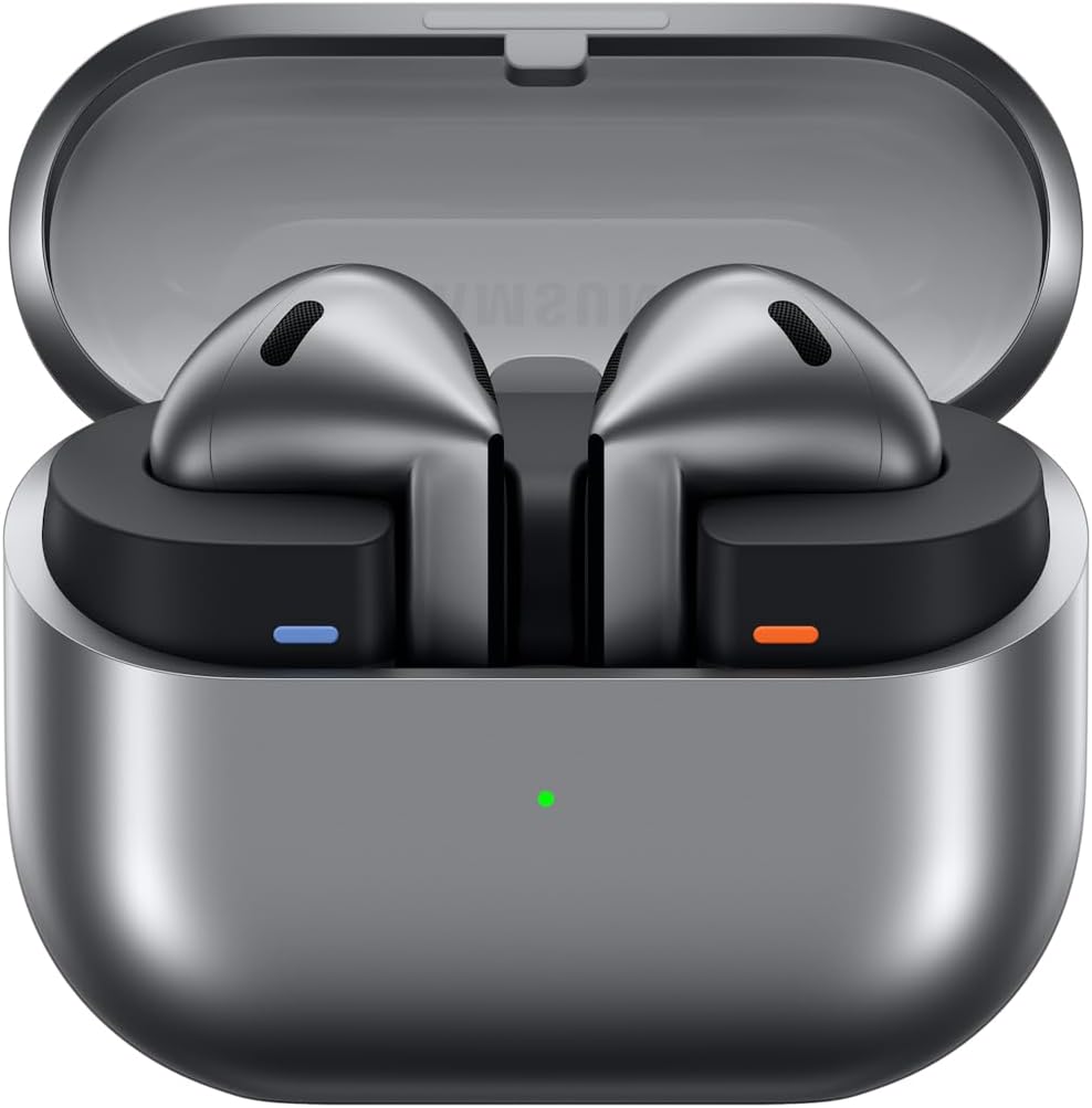 Samsung Galaxy Buds3 Wireless Bluetooth Noise-Cancelling Earbuds - Silver - Kazoop