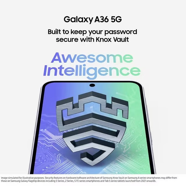 Samsung Galaxy A36 5G 6.7'' Smartphone 8GB RAM 256GB Unlocked SIM-Free Black