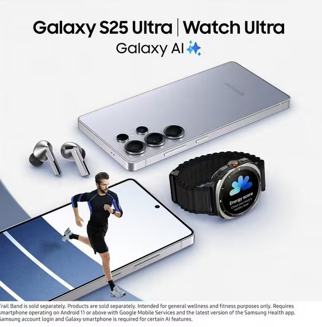 Samsung Galaxy S25 Ultra 5G 6.9'' Smartphone 256GB Unlocked - White Titanium