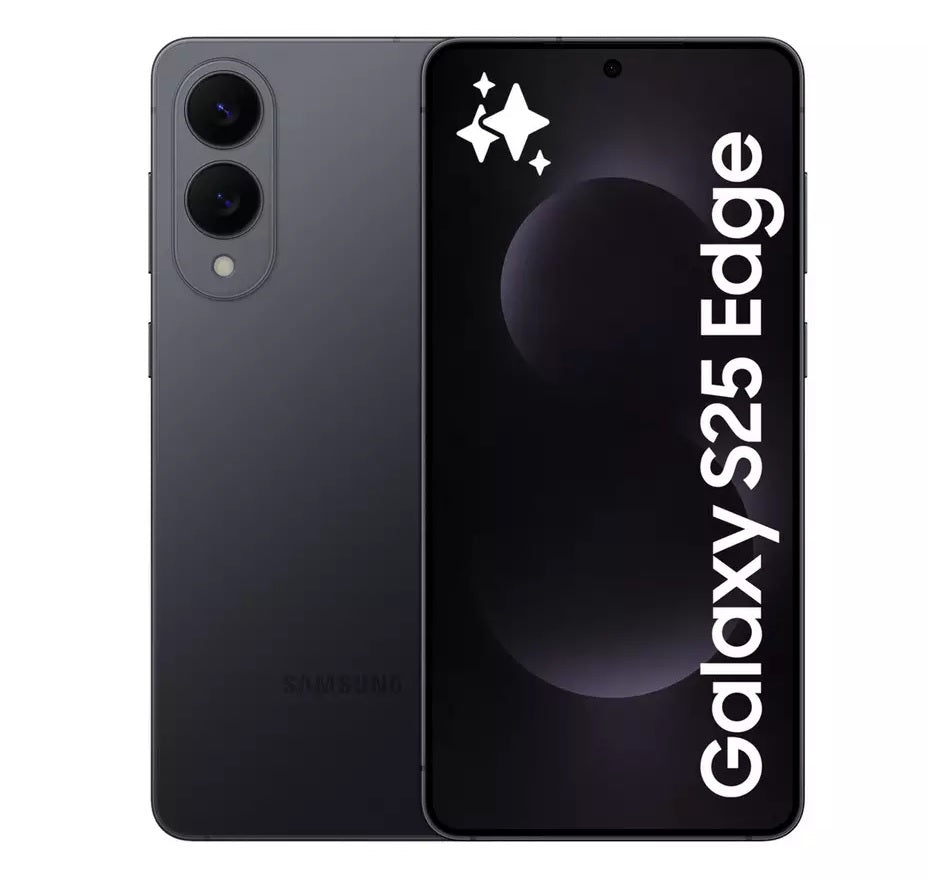 Samsung Galaxy S25 Edge 5G AI Smartphone 256GB Unlocked SIM-Free - Jetblack