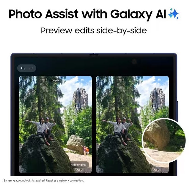 Samsung Galaxy Z Fold7 5G 5'' Foldable Smartphone 256GB Unlocked - Jetblack