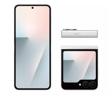 Samsung Galaxy Flip7 FE 5G 6.7'' Smartphone 128GB Unlocked SIM-Free - White
