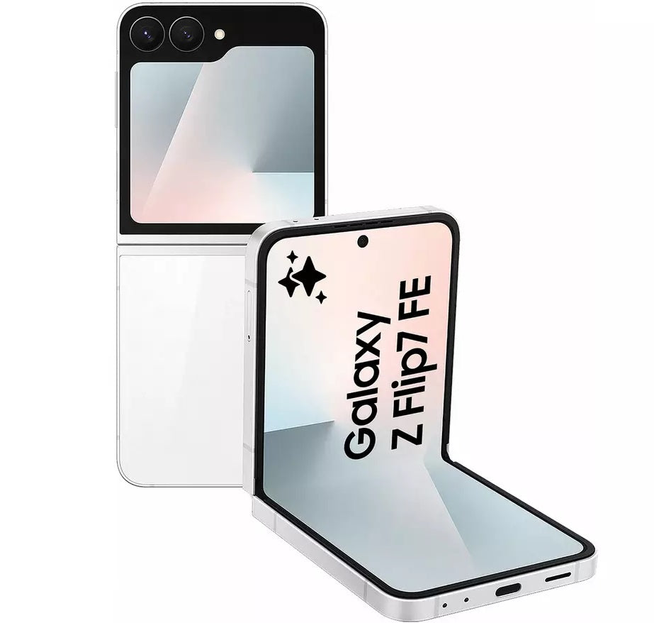 Samsung Galaxy Z Flip7 FE 6.7'' Smartphone 256GB SIM-Free Unlocked - White