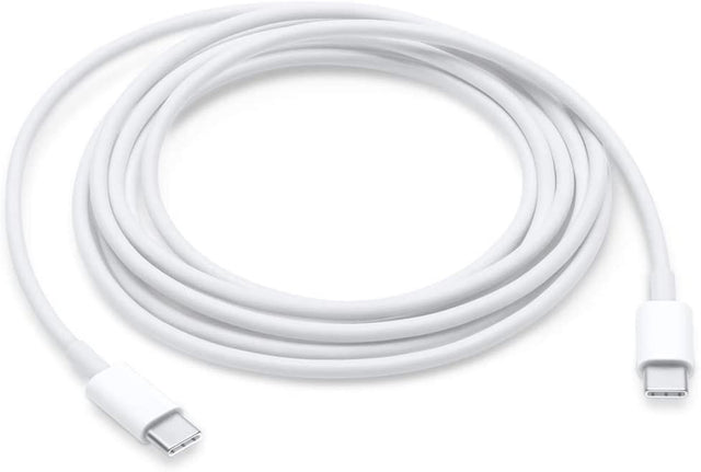 Apple MLL82ZM/A USB-C 2m Genuine Charging Cable - White - Kazoop
