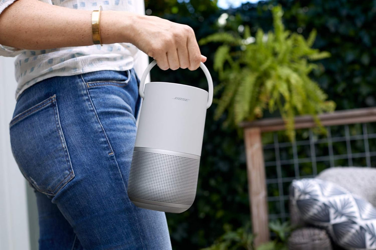 Bose Portable Wireless Bluetooth Multi-room Home Smart Speaker - Silver