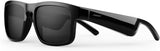 BOSE Frames Tenor Rectangular Polarized Bluetooth Audio Sunglasses - Black - Kazoop 