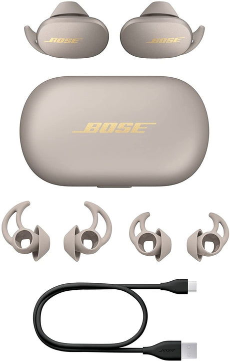 Bose QuietComfort Wireless Bluetooth In-Ear Headphones - Sandstone - Kazoop 