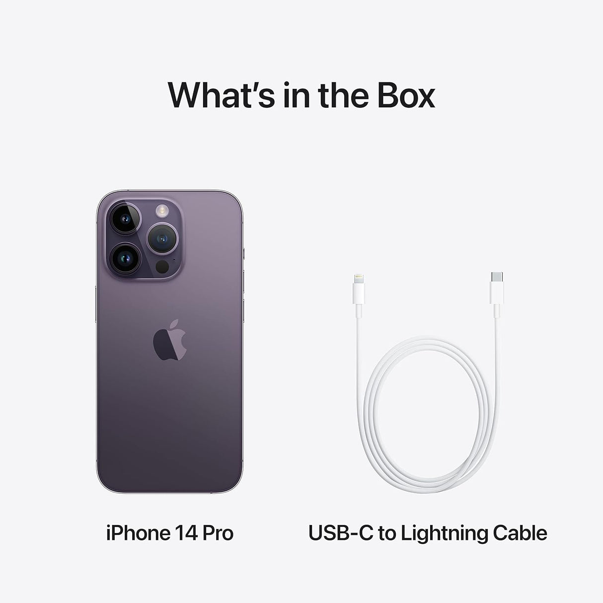 Apple iPhone 14 Pro 5G 6.1" Unlocked SIM-Free 16GB 128GB Smartphone - Purple