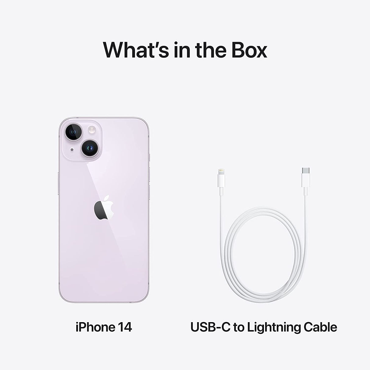 Apple iPhone 14 6.1'' 5G Smartphone 128GB Unlocked Sim-Free - Purple - Kazoop 
