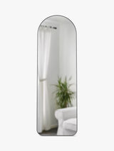 Umbra Hubba Arch Modern Decorative Leaner Mirror 158 x 51cm - Titanium - Kazoop 