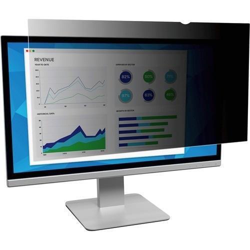 3M Display Privacy Filter for 28in Widescreen Monitor 16:9 - Black - Kazoop 