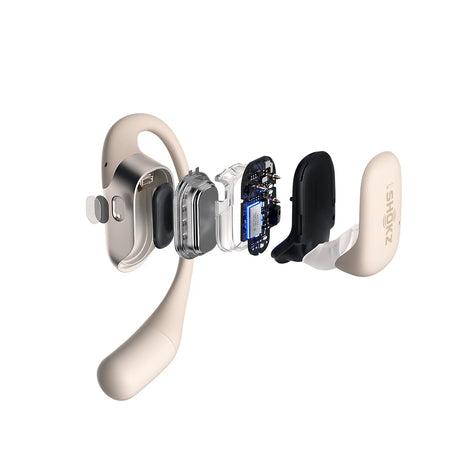 Shokz OpenFit Noice Cancellation Ultra-Soft Wireless Open-Ear Headphones