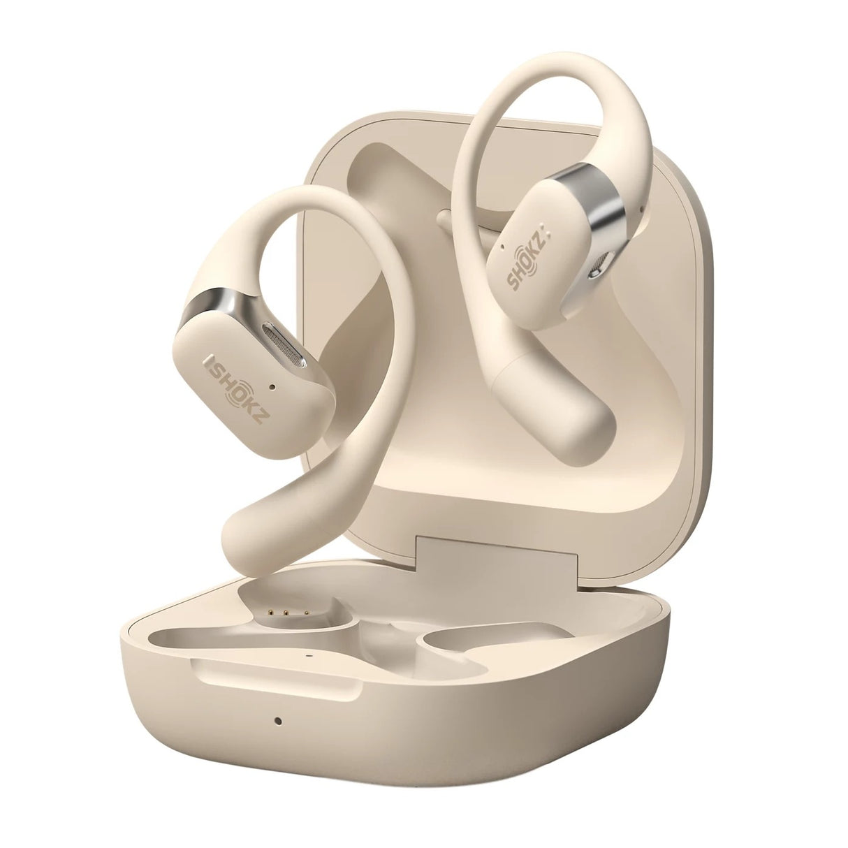 Shokz OpenFit Noice Cancellation Ultra-Soft Wireless Open-Ear Headphones