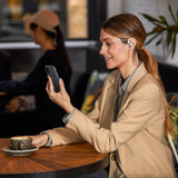 Shokz OpenFit Noice Cancellation Ultra-Soft Wireless Open-Ear Headphones