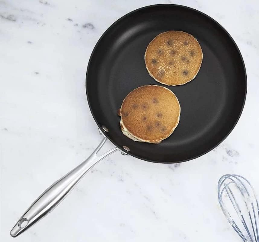 SCANPAN CTX Stainless Steel Non-Stick Dishwasher Safe Frying Pan 24cm/9.5'' - Kazoop 