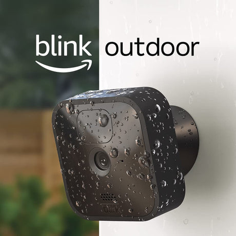 Blink Outdoor Wireless 2 HD Camera Smart Security System - Black - Kazoop 