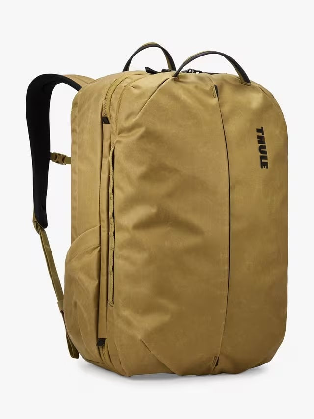 Thule Aion 40L Recycled Polyester Travel Carry-On Bag Backpack - Nutria