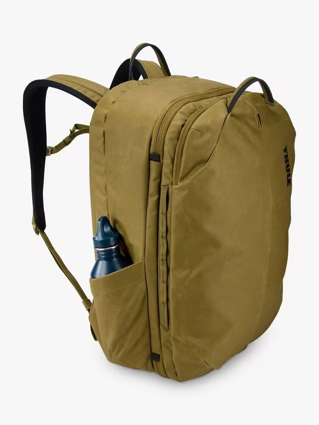 Thule Aion 40L Recycled Polyester Travel Carry-On Bag Backpack - Nutria
