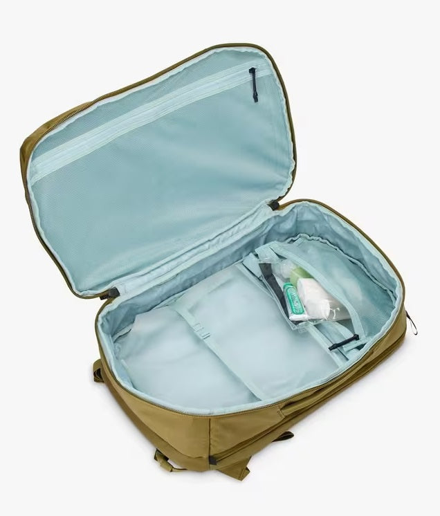 Thule Aion 40L Recycled Polyester Travel Carry-On Bag Backpack - Nutria