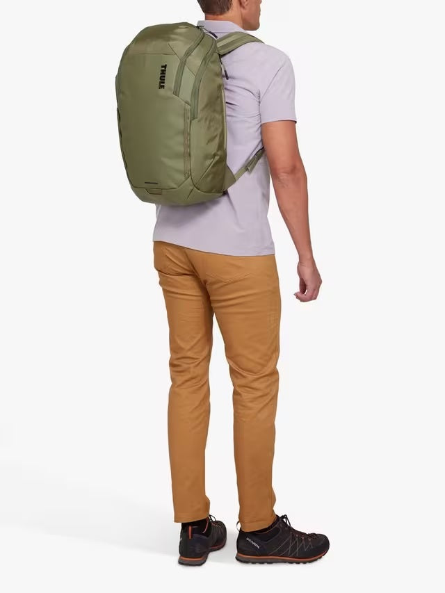 Thule Chasm 26L Unisex Travel Backpack with Laptop Compartment - Olivine