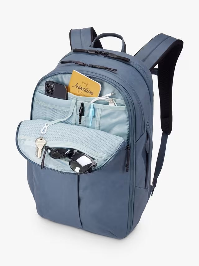 Thule Aion 28L Recycled Expandable Carry-On Travel Bag Backpack - Dark Slate