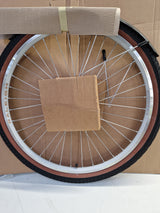 Raleigh Pioneer Trail Crossbar 21-Speed Grey/Green Hybrid Bike - Large 20''